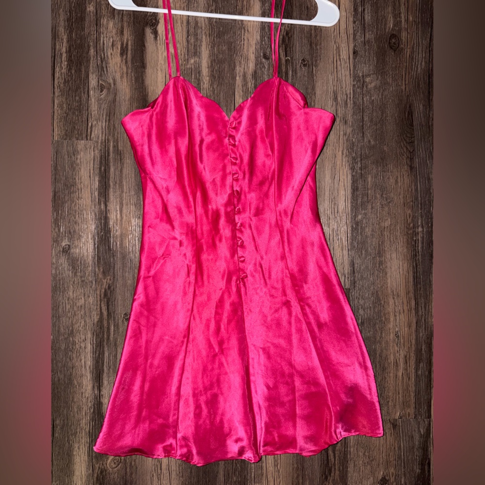 VINTAGE Victoria's Secret Satin Slip Dress